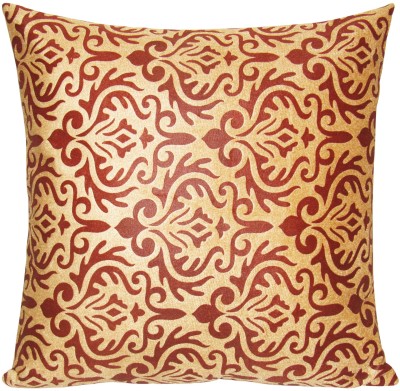ZIKRAK EXIM Abstract Cushions Cover(40 cm*40 cm, Gold)