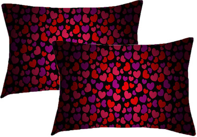 Sleep Nature's Printed Pillows Cover(Pack of 2, 68.58 cm*45.72 cm, Multicolor)