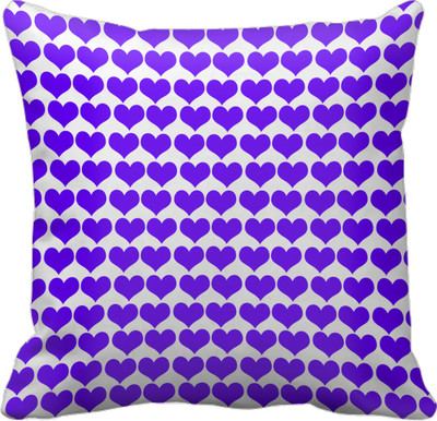 

SajawatHomes Abstract Cushions Cover(30 cm*30 cm, White, Purple), Purple;white