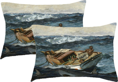 

Sleep Nature's Printed Pillows Cover(Pack of 2, 68.58 cm*45.72 cm, Multicolor)