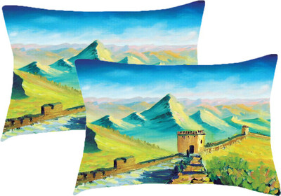 

Sleep Nature's Printed Pillows Cover(Pack of 2, 68.58 cm*45.72 cm, Multicolor)