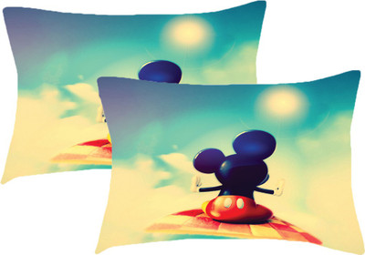 

Sleep Nature's Printed Pillows Cover(Pack of 2, 68.58 cm*45.72 cm, Multicolor)