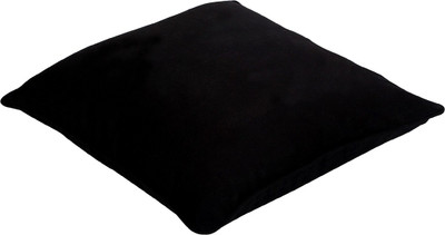 

Rajrang Striped Cushions Cover(Black)