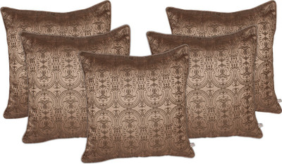 

Zubix Damask Cushions Cover(Pack of 5, 40 cm*40 cm, Beige)
