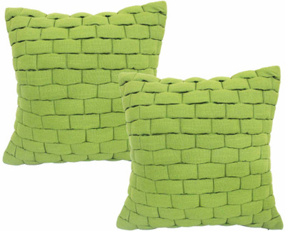 

Rhome Abstract Cushions & Pillows Cover(Pack of 2, 45 cm*45 cm, Multicolor)