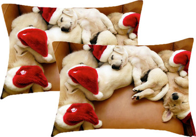 

Sleep Nature's Printed Pillows Cover(Pack of 2, 68.58 cm*45.72 cm, Multicolor)