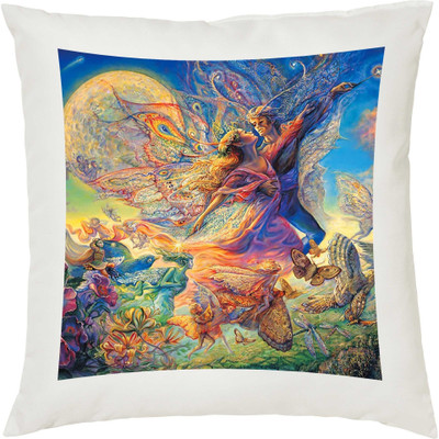 37% OFF on Snooky Abstract Cushions Cover(40 cm*40 cm, Multicolor)