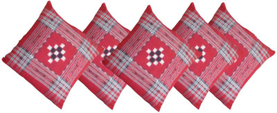 

Shreejee Geometric Cushions Cover(Pack of 5, 40 cm*40 cm, Multicolor)