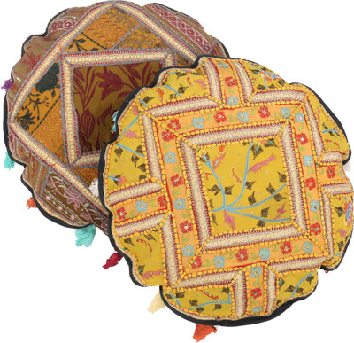 

Rajrang Floral Cushions Cover(Pack of 2, 45.72 cm*45.72 cm, Green)
