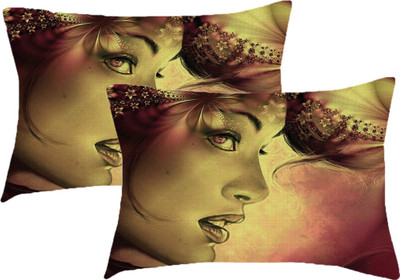 

Sleep Nature's Printed Pillows Cover(Pack of 2, 68.58 cm*45.72 cm, Multicolor)