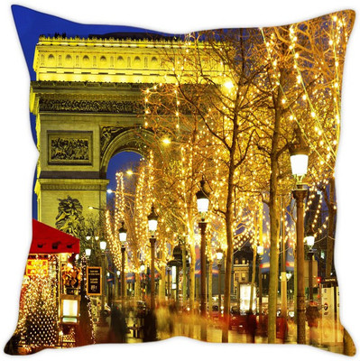 

Sleep Nature's Abstract Cushions Cover(30.63 cm*30.63 cm, Multicolor)