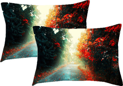 

Sleep Nature's Printed Pillows Cover(Pack of 2, 68.58 cm*45.72 cm, Multicolor)