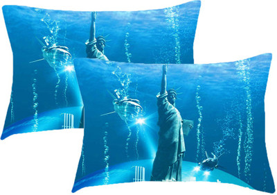 

Sleep Nature's Printed Pillows Cover(Pack of 2, 68.58 cm*45.72 cm, Multicolor)