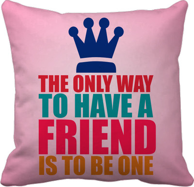 

Tied Ribbons Geometric Cushions Cover(30 cm*30 cm, Multicolor)