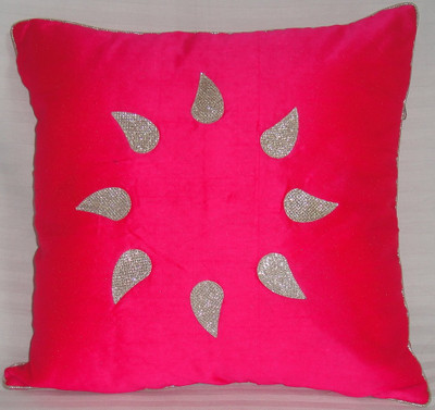 

ASC Plain Cushions Cover(Pack of 2, 40.64 cm*40.64 cm, Pink)