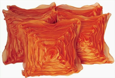 

Shine Villa Floral Cushions Cover(Pack of 5, 40 cm*40 cm, Orange)