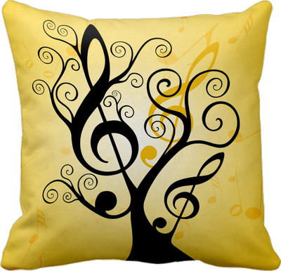 

Tied Ribbons Printed Cushions Cover(30 cm*30 cm, Multicolor)