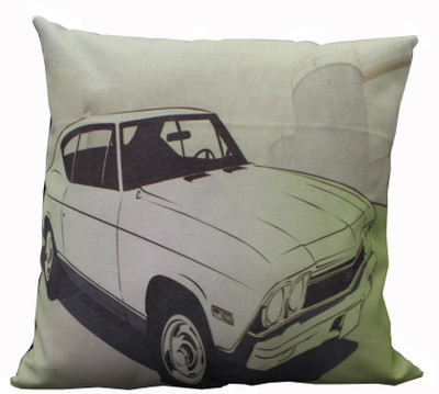 

Adishma Printed Cushions Cover(40 cm*40 cm, White)