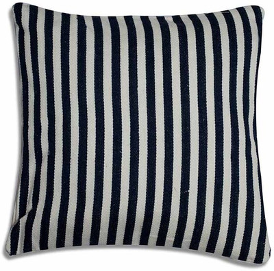 

Painting Mantra Striped Cushions Cover(40 cm*40 cm, Black, White)