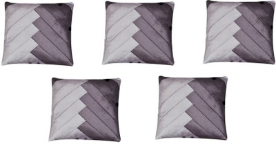 

Shine Villa Floral Cushions Cover(Pack of 5, 40 cm*40 cm, Grey)