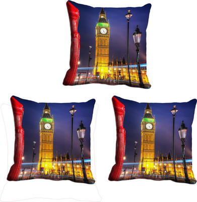 

IndiWeaves Printed Cushions Cover(Pack of 3, 12 cm*12 cm, Multicolor)