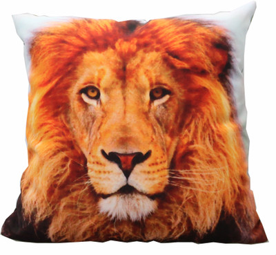 

Adishma Animal Cushions Cover(40 cm*40 cm, White, Orange), Orange;white