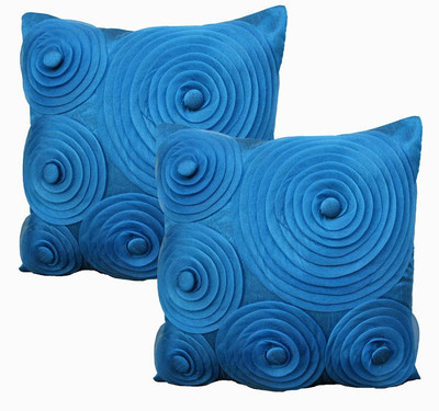13% OFF on Dekor World Geometric Cushions Cover(Pack of 2, 40 cm*40 cm, Blue) 13% OFF on Dekor World Geometric Cushions Cover(Pack of 2, 40 cm*40 cm, Blue)