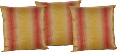 

Maba Striped Cushions Cover(Pack of 3, 43 cm*43 cm, Yellow)