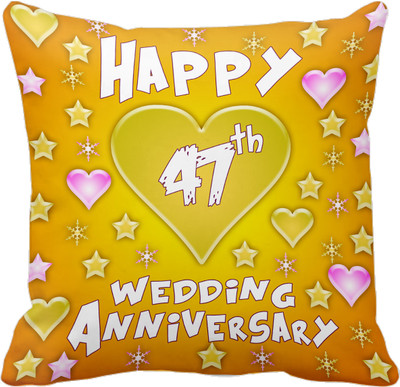 

Tied Ribbons Printed Cushions Cover(30 cm*30 cm, Multicolor)