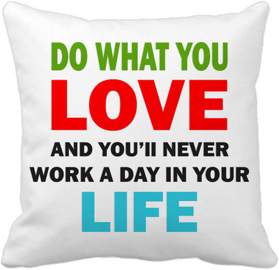 

Tied Ribbons Printed Cushions Cover(30 cm*30 cm, Multicolor)