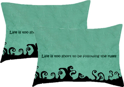 

Sleep Nature's Printed Pillows Cover(Pack of 2, 68.58 cm*45.72 cm, Multicolor)