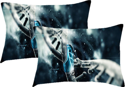 

Sleep Nature's Printed Pillows Cover(Pack of 2, 68.58 cm*45.72 cm, Multicolor)