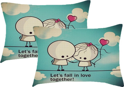 

Sleep Nature's Printed Pillows Cover(Pack of 2, 68.58 cm*45.72 cm, Multicolor)