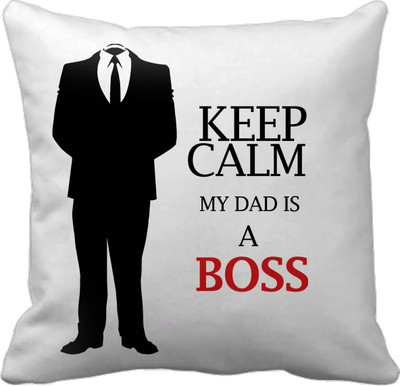 

Tied Ribbons Text Print Cushions Cover(30 cm*30 cm, Multicolor)