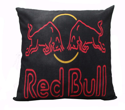 Adishma Printed Cushions Cover(40 cm*40 cm, Black)