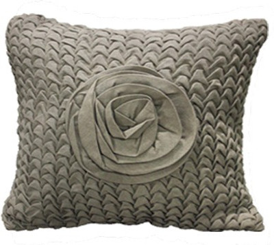 

Rhome Embroidered Cushions Cover(Pack of 2, 40 cm*40 cm, Beige)