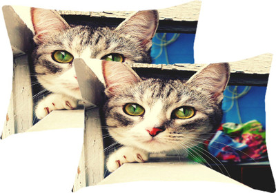 

Sleep Nature's Printed Pillows Cover(Pack of 2, 68.58 cm*45.72 cm, Multicolor)