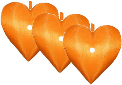 26% OFF on ZIKRAK EXIM Abstract Cushions Cover(Pack of 3, 35 cm*35 cm, Orange)