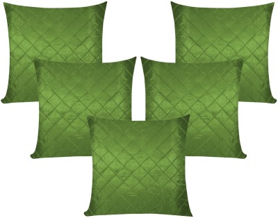 ZIKRAK EXIM Abstract Cushions Cover(Pack of 5, 30 cm*30 cm, Green)