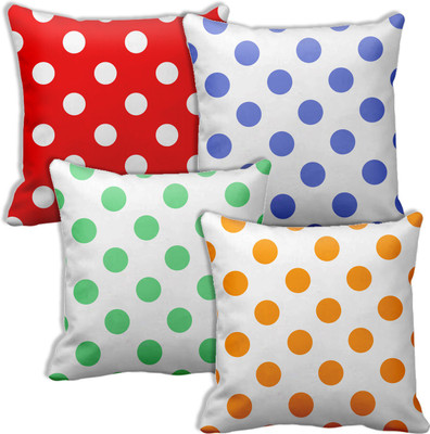 

Tied Ribbons Abstract Cushions Cover(Pack of 4, 30 cm*30 cm, Multicolor)