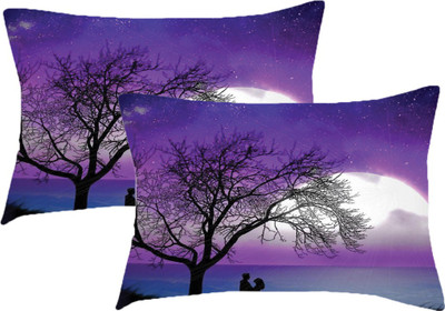 

Sleep Nature's Printed Pillows Cover(Pack of 2, 68.58 cm*45.72 cm, Multicolor)