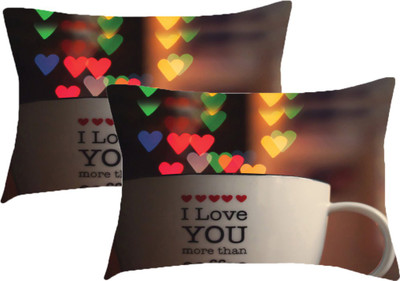 

Sleep Nature's Printed Pillows Cover(Pack of 2, 68.58 cm*45.72 cm, Multicolor)
