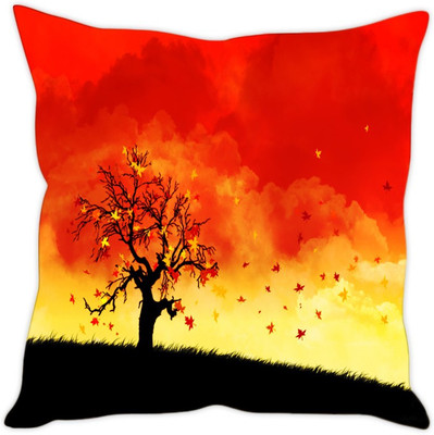

Sleep Nature's Abstract Cushions Cover(40.64 cm*40.64 cm, Multicolor)