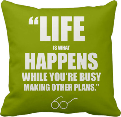 

Tied Ribbons Printed Cushions Cover(40 cm*40 cm, Multicolor)