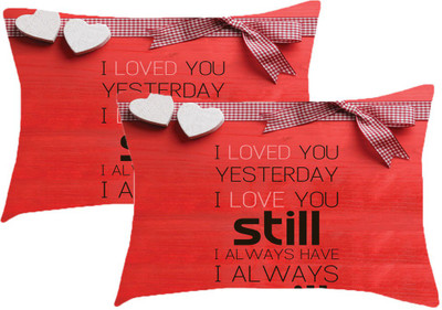 

Sleep Nature's Printed Pillows Cover(Pack of 2, 68.58 cm*45.72 cm, Multicolor)