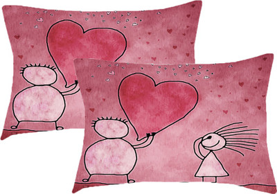 

Sleep Nature's Printed Pillows Cover(Pack of 2, 68.58 cm*45.72 cm, Multicolor)