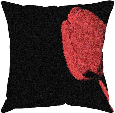 

Fabulloso Printed Cushions Cover(41 cm*41 cm, Black)