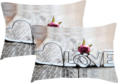 

Sleep Nature's Printed Pillows Cover(Pack of 2, 68.58 cm*45.72 cm, Multicolor)