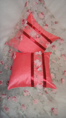 

ASC Abstract Cushions Cover(Pack of 2, 40.64 cm*40.64 cm, Peach)