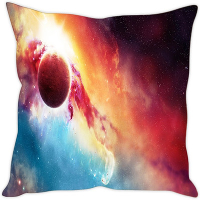 

Sleep Nature's Abstract Cushions Cover(40.64 cm*40.64 cm, Multicolor)